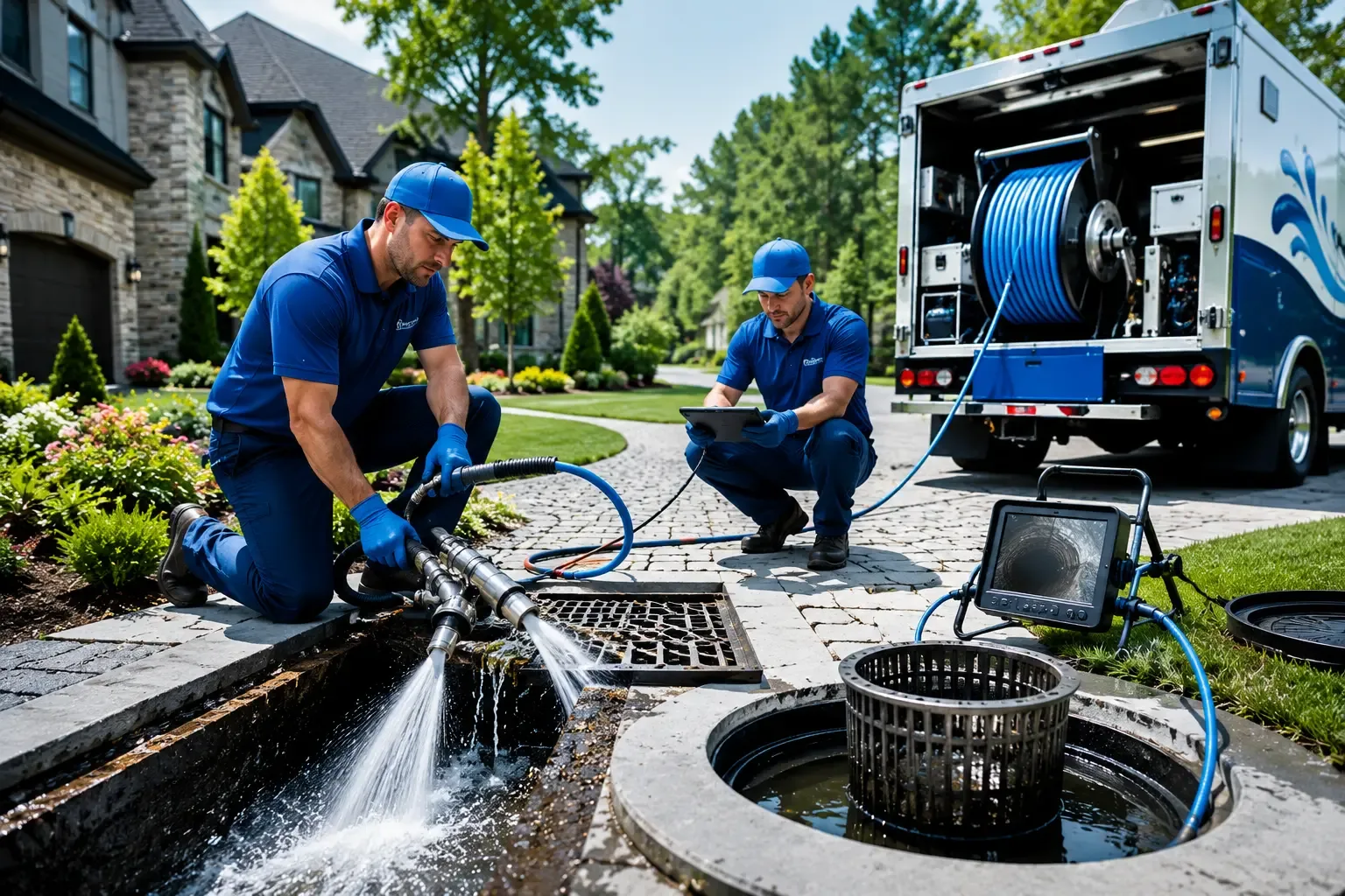 Local outdoor drain cleaning professionals in Cleveland, AR
